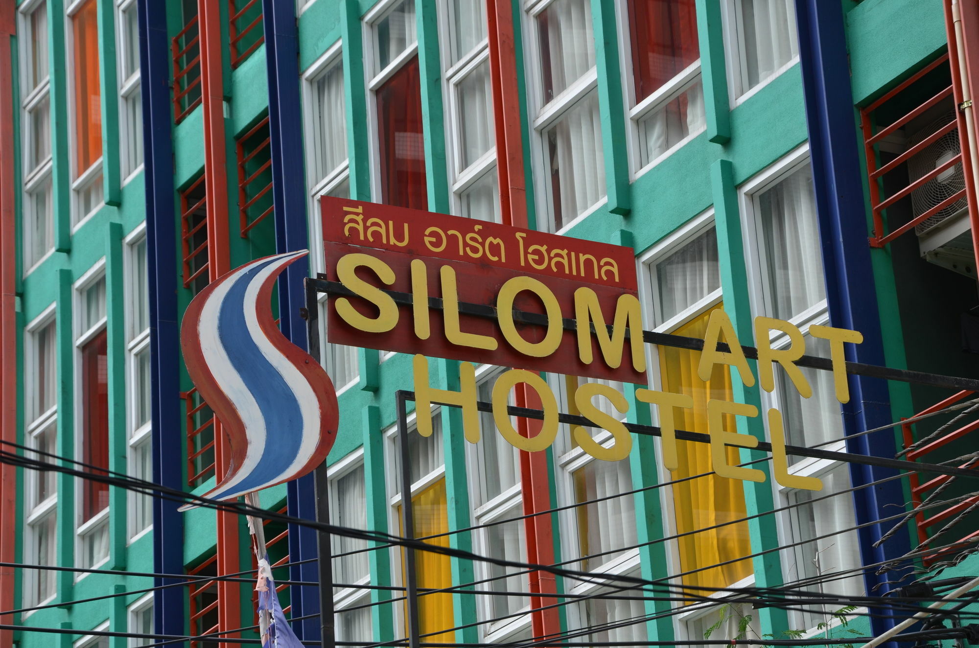 Silom Art Hostel Banguecoque Exterior foto